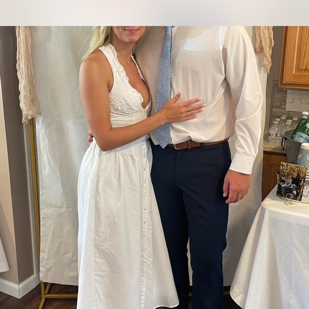 Target White Midi Dress